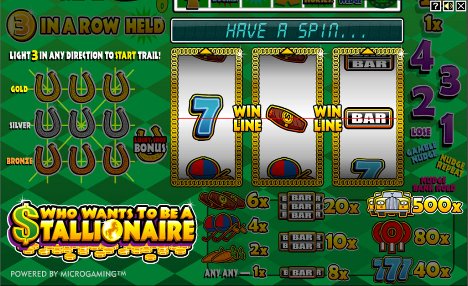 Who Wants To Be A Stallionaire Slot Machine