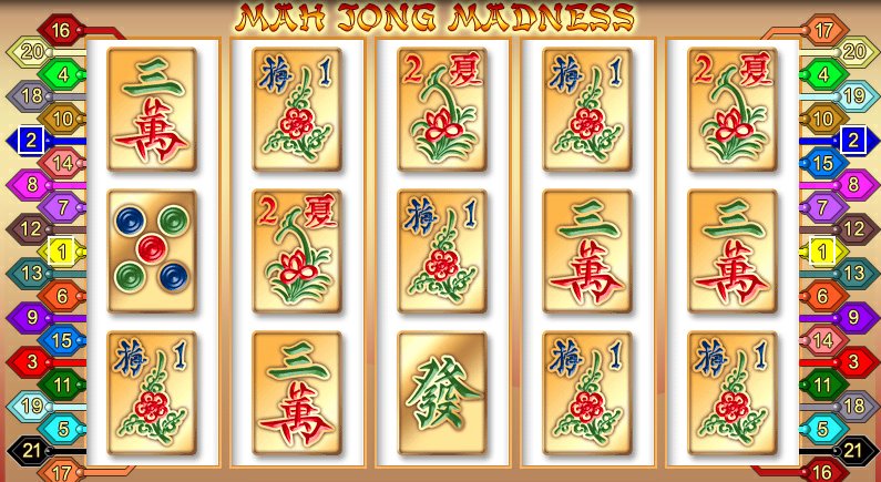 Mah Jong Madness Slots