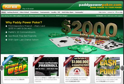 Paddy Power Poker