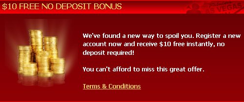 Vegas Red Casino No Deposit Bonus