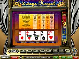 Play 2 Ways Royal Video Poker At Casino Extreme Casino