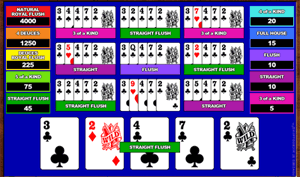 Microgaming Deuces Wild 10-Hands Video Poker