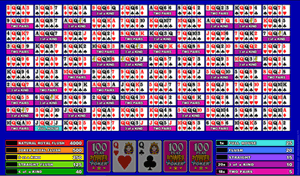 Microgaming Joker Poker 100-Hands Video Poker