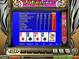 Joker Poker 1-line Video Poker