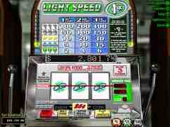 Light Speed Slot Machine