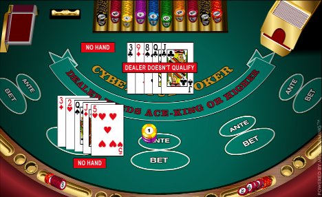 Cyberstud Poker Slot Machine