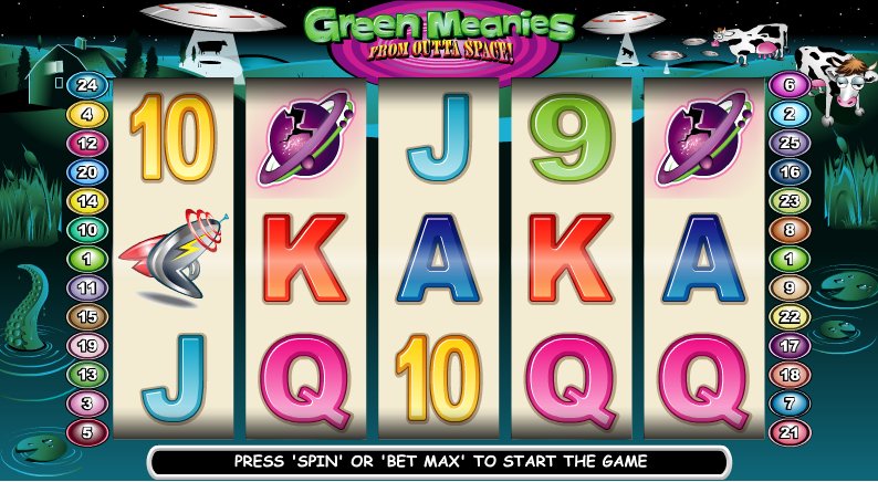 Green Meanies Slots