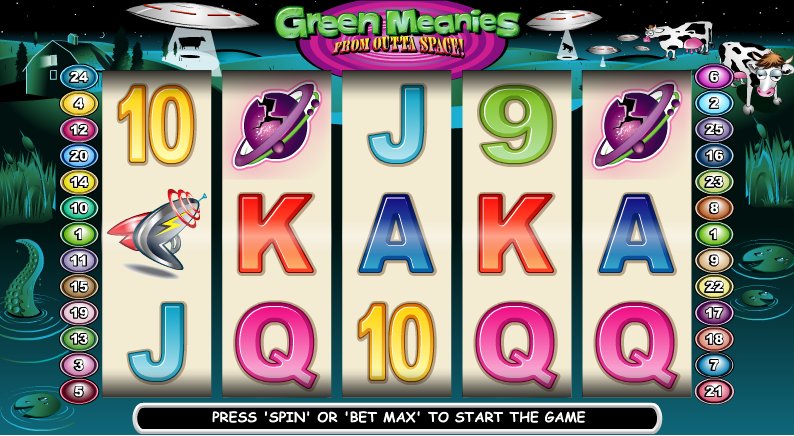 Green Meanies Slots