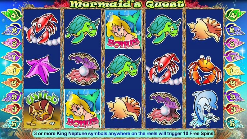 Mermaid's Quest Slots